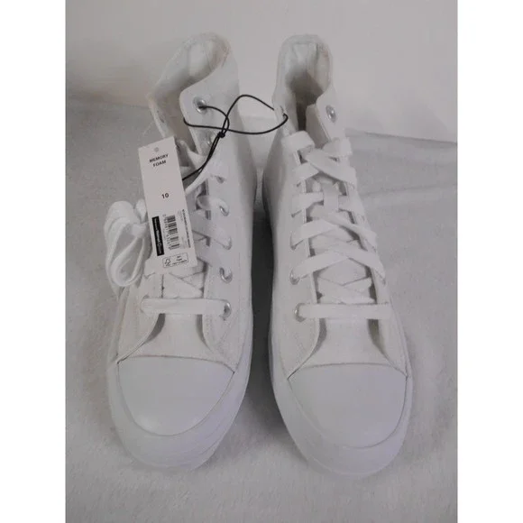 White canvas sneakers clearance walmart